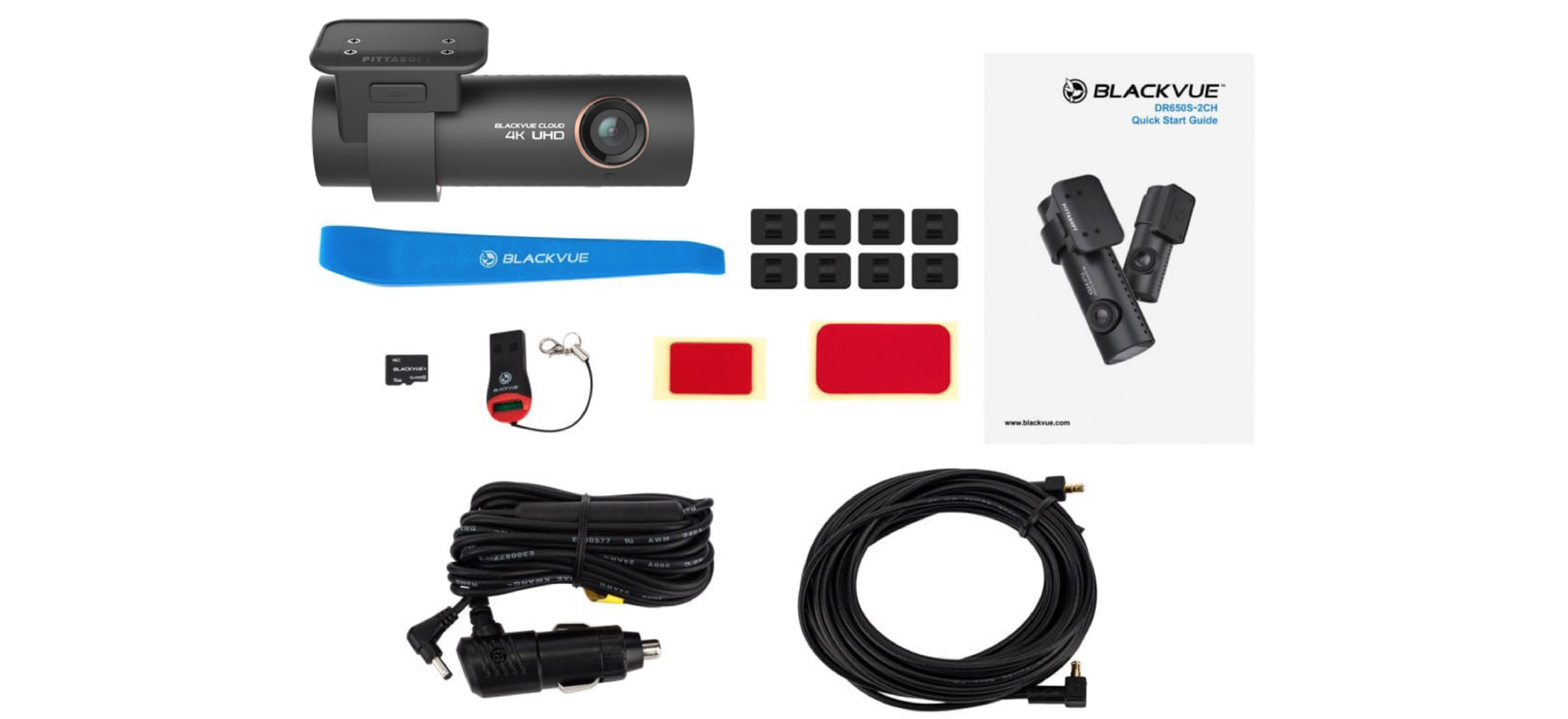 BlackVue DR900S-1CH Dual Full HD Dash Cam w/ Power Magic Pro 16/32/64/128/256Gb