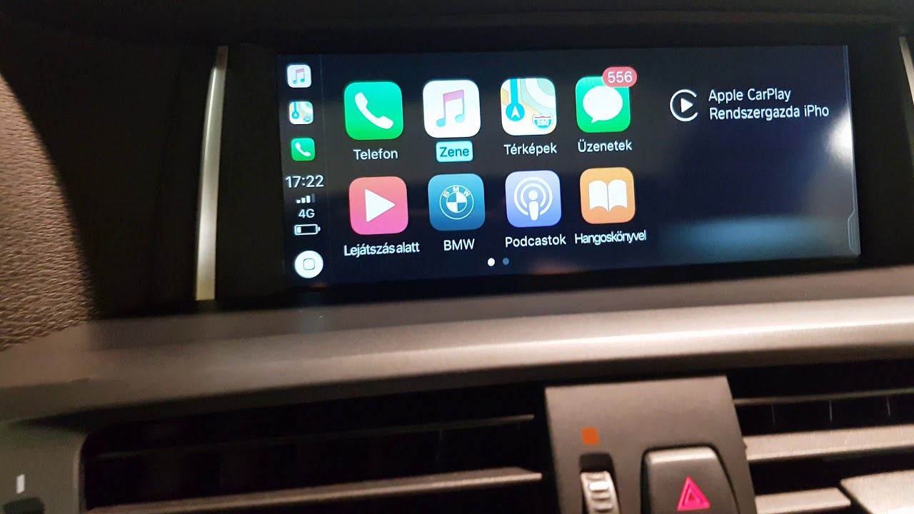 BMW X3 Series Wireless Retrofit Apple Carplay and Android Auto Car